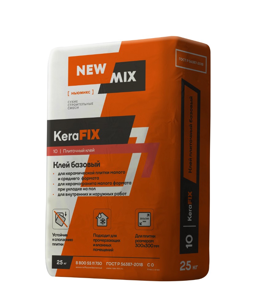 Клей плиточный базовый NewMix KeraFIX