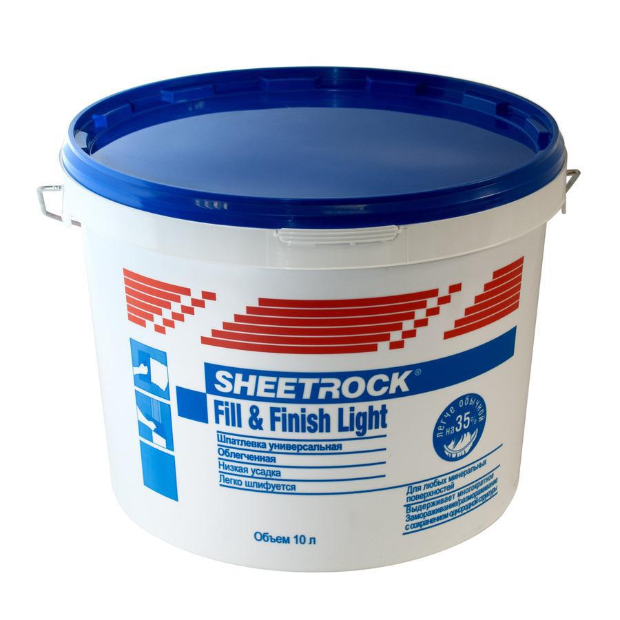 Шпатлевка SuperFinish (Sheetrock) синяя крышка, 11 кг