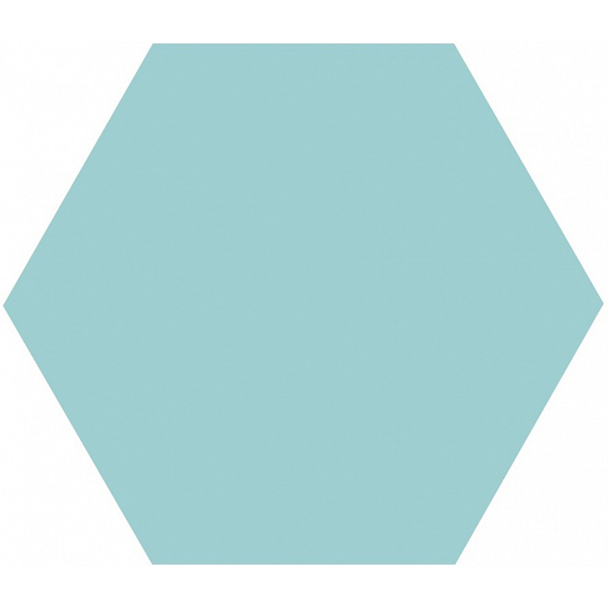 Плитка напольная Линьяно бирюза, 23027, 200*231, шестигранная