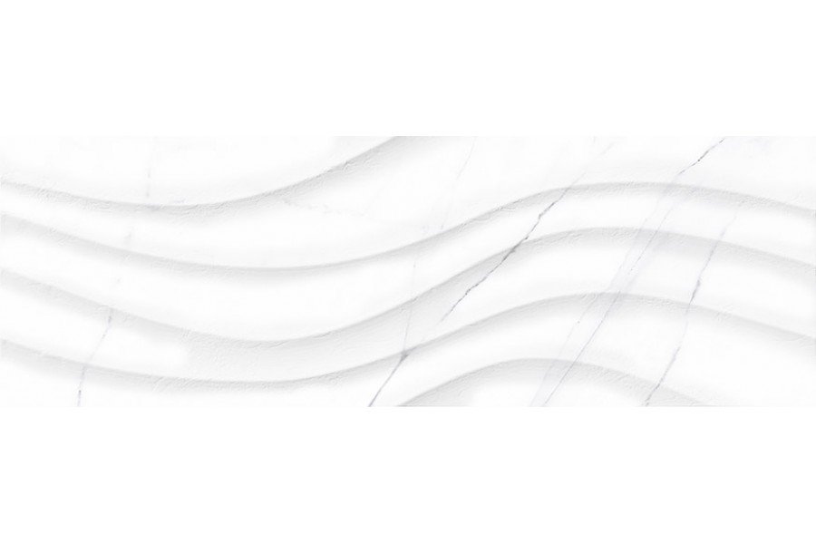 Плитка облицовочная Вивьен / Vivienne  белый рельеф, TWU12VIV20R, 246*740