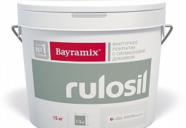 Bayramix "Rulosil" (Рулосил)  покрытие с добавлением силиконовых смол для фасадов  15кг