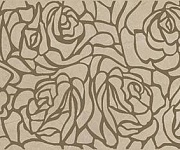 Serenity (Ceramica Classic) (Serenity Rosas Декор коричневый 08-03-15-1349 20х40)
