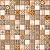 Орнелла (LB-CERAMICS) (Орнелла арт-мозаика коричневая 5032-0199 30х30)