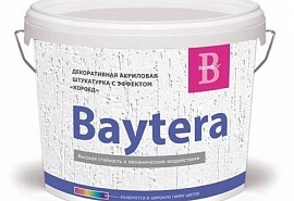 Bayramix "Baytera" (Байтера) текстурное покрытие для фасадных и интерьерных работ микро фрак. (S) 1,0 - 1,5 мм, 25кг