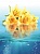 Ocean flowers (Муза-Керамика) (P2-2 Ocean flowers P2-2D240 Панно из 2-х плиток 30х40)